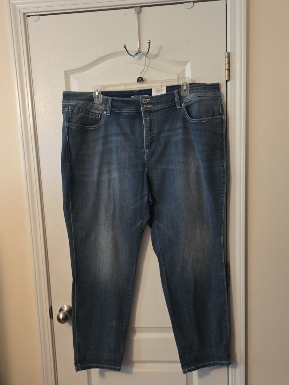 INC Women’s Mid Wash Blue Jeans - Classic Comfort Fit